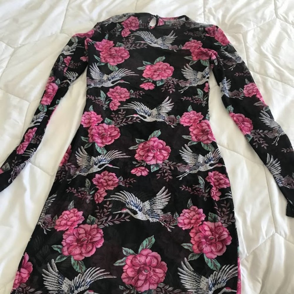 Long sleeve - Sheer Dress